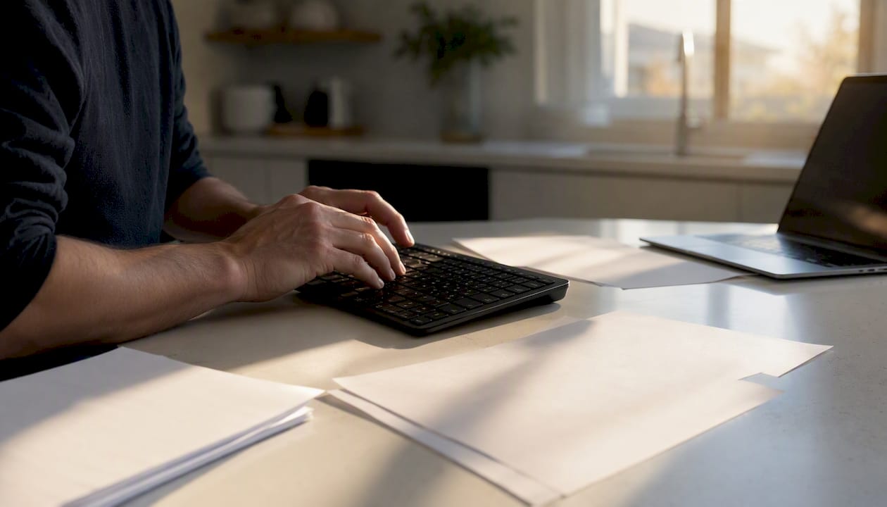 Hands holding sheets with encoded data samples