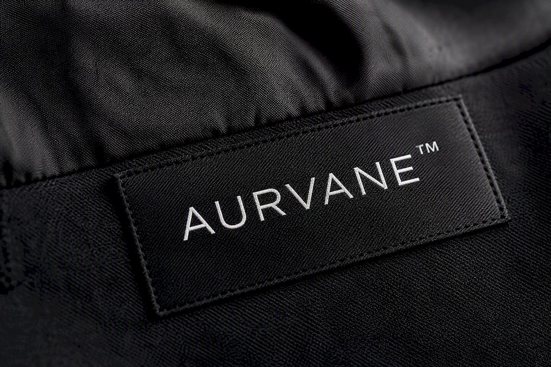 Trademark symbol in superscript on luxury label