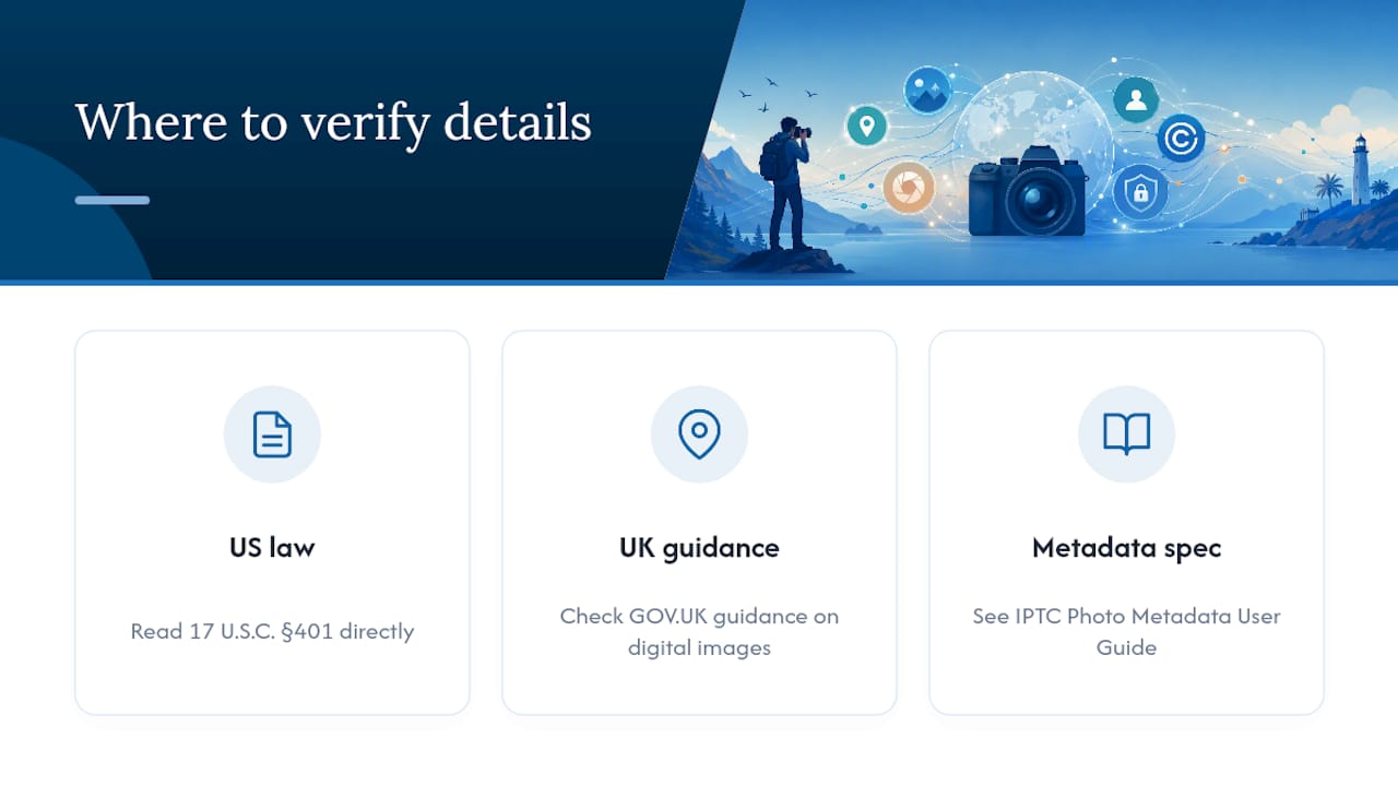 Where to Verify These Details Yourself — overview diagram